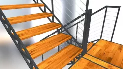 Hot Rolled Steel Stairs