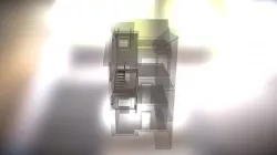 Hot Rolled Steel Stairs / structure