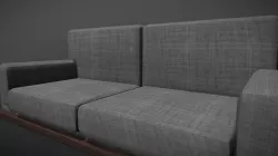 Low poly couch