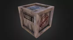 Low Poly Crate