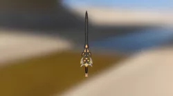 Low Poly Holy Sword