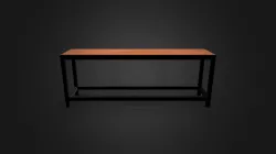 Mesa de TV tipo Industrial