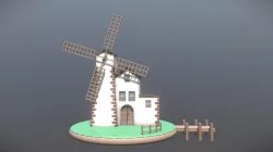 Mill House Diorama