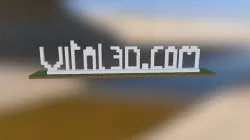 Minecraft Viral3d.com Logo