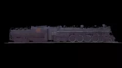 Ottawa Steam Locomotive CN 6200 & Tender; 10mm