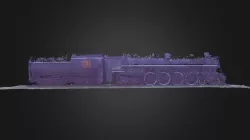 Ottawa Steam Locomotive CN 6200 & Tender; 20mm