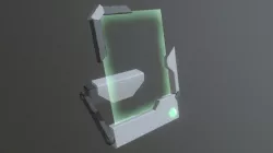 Scifi Wall Computer