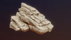 Stylized Cliff