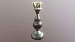 Stylized Melting Candle