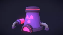 Stylized Sci-Fi Factory