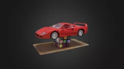ULTRA Gabriel Race Car Obj