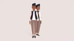 Adiar | Lowpoly Character