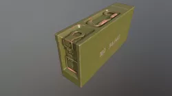 AMMO BOX GERMAN WW2 GREEN