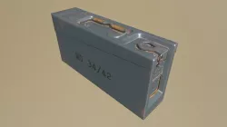 AMMO BOX GERMAN WW2 GREY