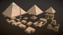 ancient egyptian pharaohs  buildings