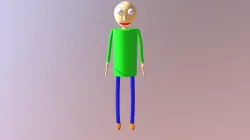 Baldi happy