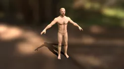 Base male model