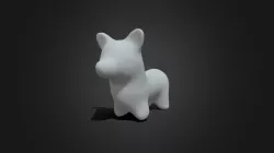 Corgi 3d printing model