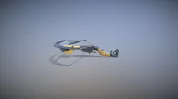 Crossbow inspired by Fable 2 (Low poly)