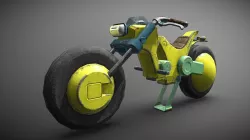 Cyberpunk bike - Tetra Signus