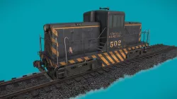 Diesel locomotive switcher