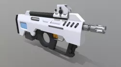 Futuristic Gun
