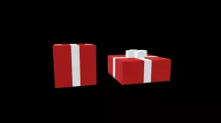 Gift Box Voxel