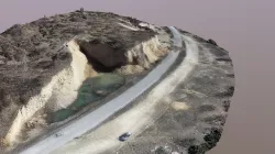 Landslide 3D model -  Resen