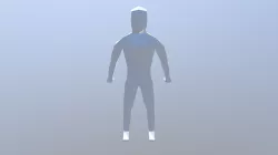 low poly character