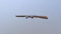 Low-poly M1921 Thompson