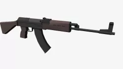 Low Poly VZ 58.