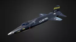 North American X-15 Plane