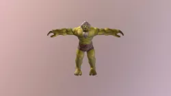 Orc Male: Full Rig inkl. HumanIK Features