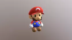 Paper Mario Jumping From One Place To Another