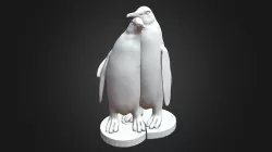 Penguins - Hugging Animals - 3d Print