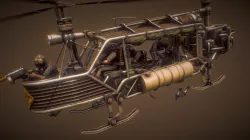 Post-Apocalyptic Chopper