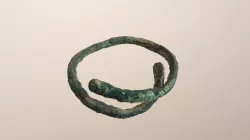 Prehistoric bronze bangle