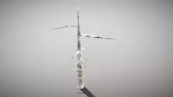 PSX-Style Tree (Snow) Version 1