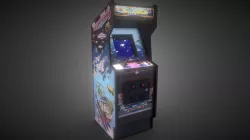 Retro Time Pilot Arcade Machine