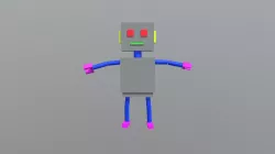 Robot doing the robot