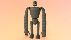Robot Soldier Castle in the Sky