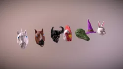 Rubber Masks and Headwear