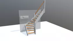 Scara L 12 Trepte - Base