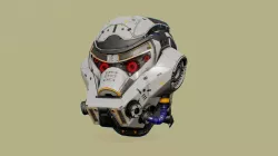 Sci-fi Helmet