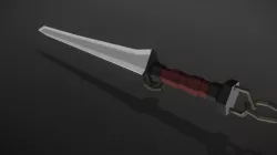 Simple one-handed sword