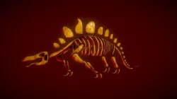 Simple Stegosaurus Skeleton