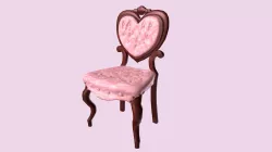 Victorian Heart Chair