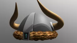 Viking fantasy helmet test
