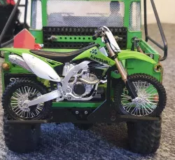 1/10 scale motorcycle rack bike rc rock crawler motorcross -updated