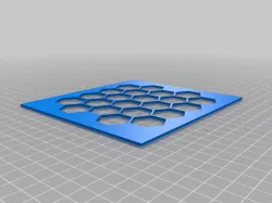 1 Inch Hex Mat Stencil